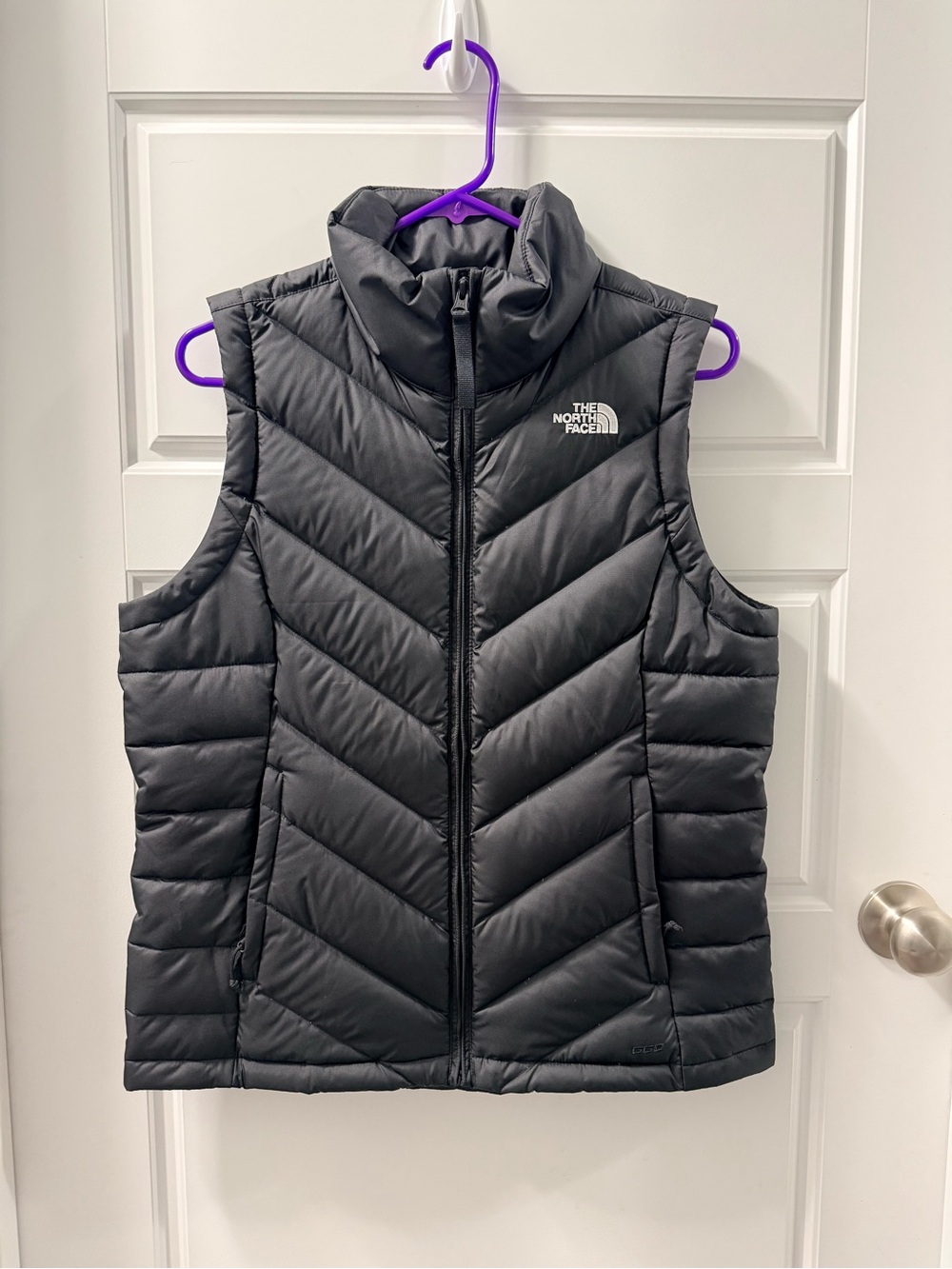 The North Face Women's Black Quilted Down Vest
